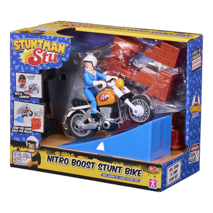 Stuntman Stu Nitro Boost Stunt Bike Stunt Set