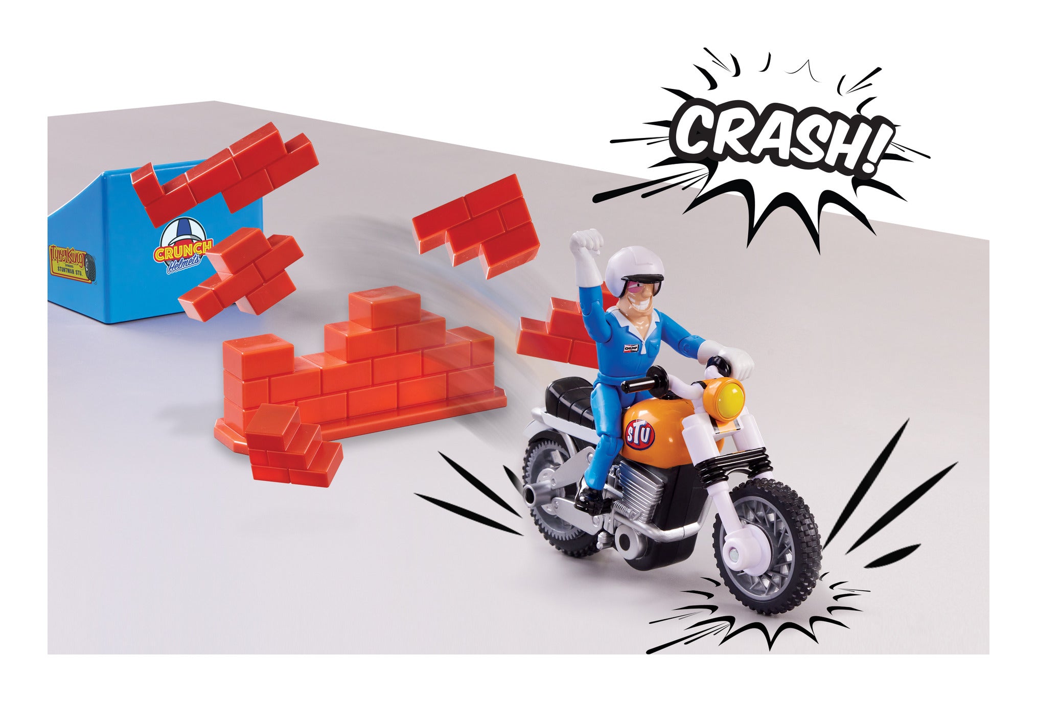 Stuntman Stu Nitro Boost Stunt Bike Stunt Set