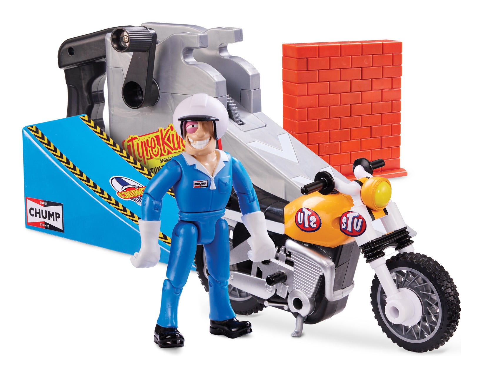Stuntman Stu Nitro Boost Stunt Bike Stunt Set