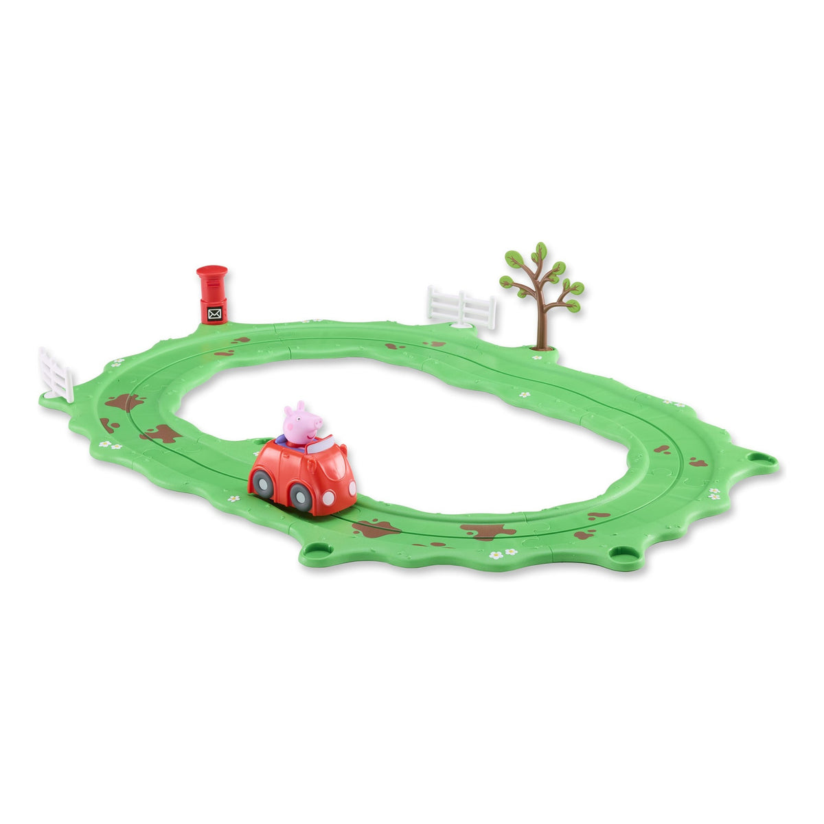 Peppa Pig Whizz Around Little Red Car Set