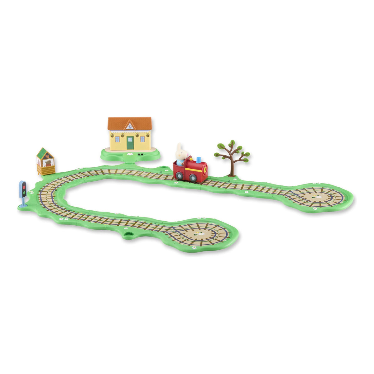Peppa Pig Whizz Around Clickety Clack Train Set