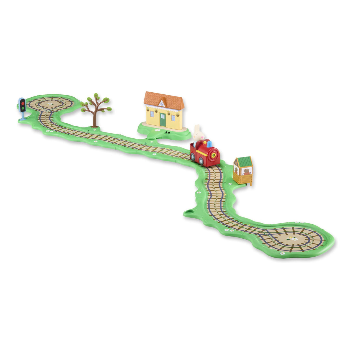 Peppa Pig Whizz Around Clickety Clack Train Set