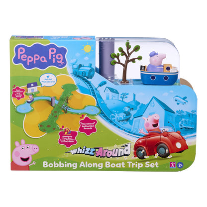 Peppa Pig Whizz Around Bobbing Along Boat Trip Set