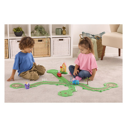 Peppa Pig Whizz Around Runabout Town Motorised Track Set