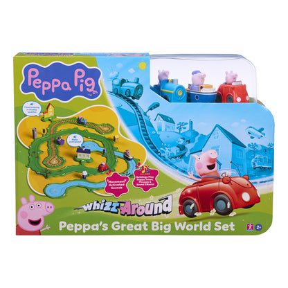 Peppa Pig Whizz Around Great Big World Set