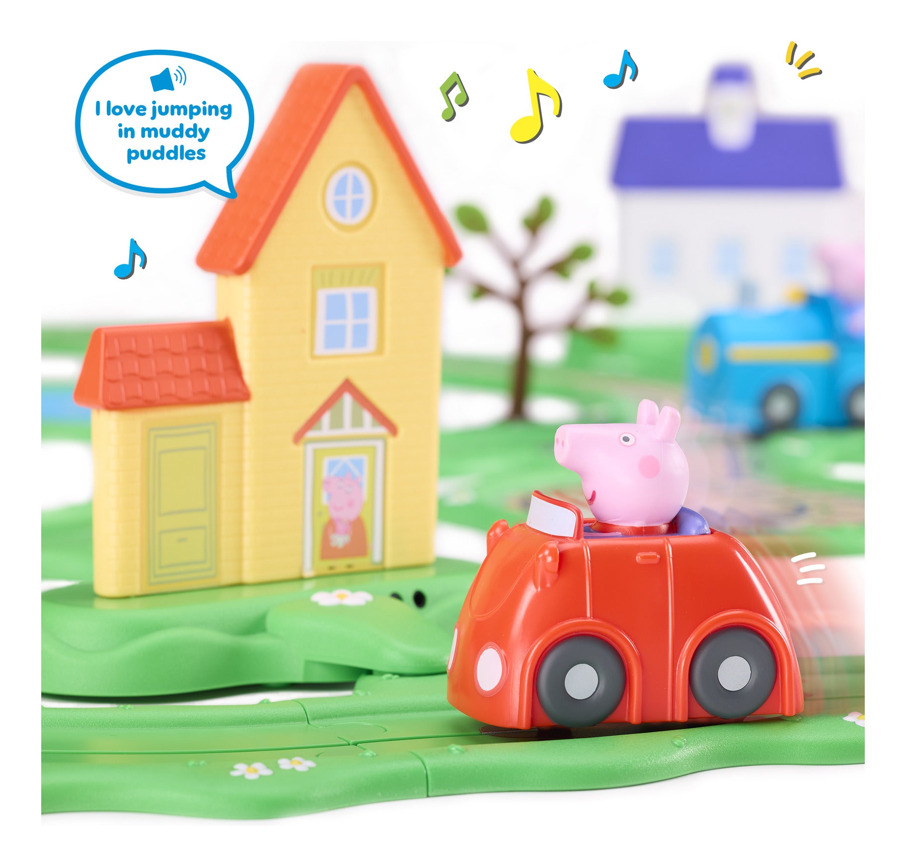 Peppa Pig Whizz Around Great Big World Set