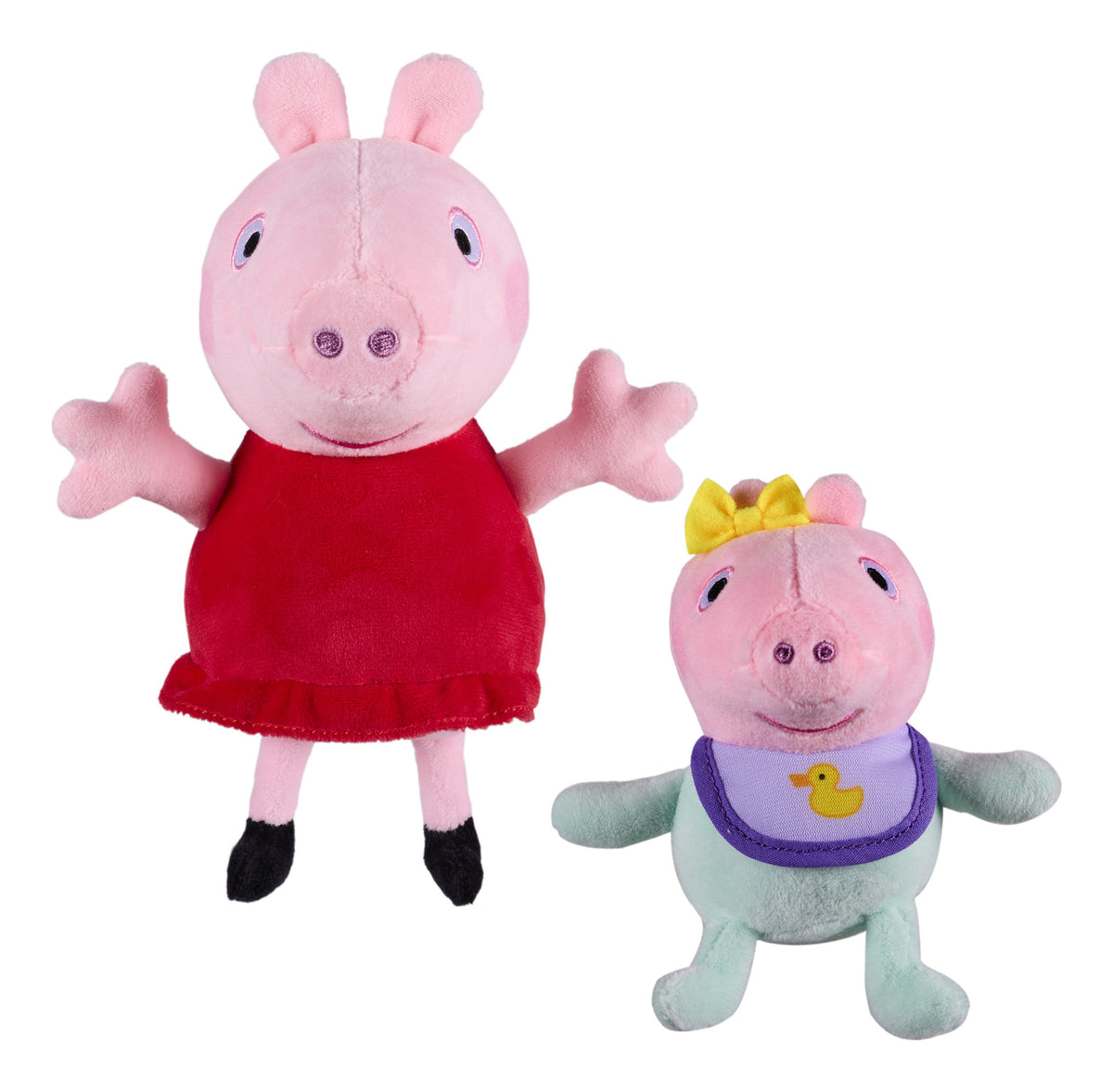 ** Peppa Pig Peppa & Baby 2-Pack Plush