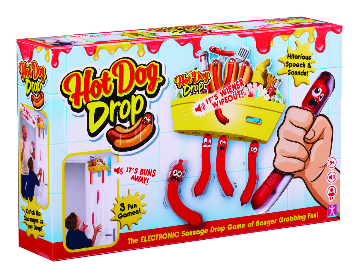 Character Hot Dog Drop Electronic Reaction Game