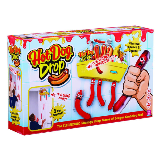 Character Hot Dog Drop Electronic Reaction Game