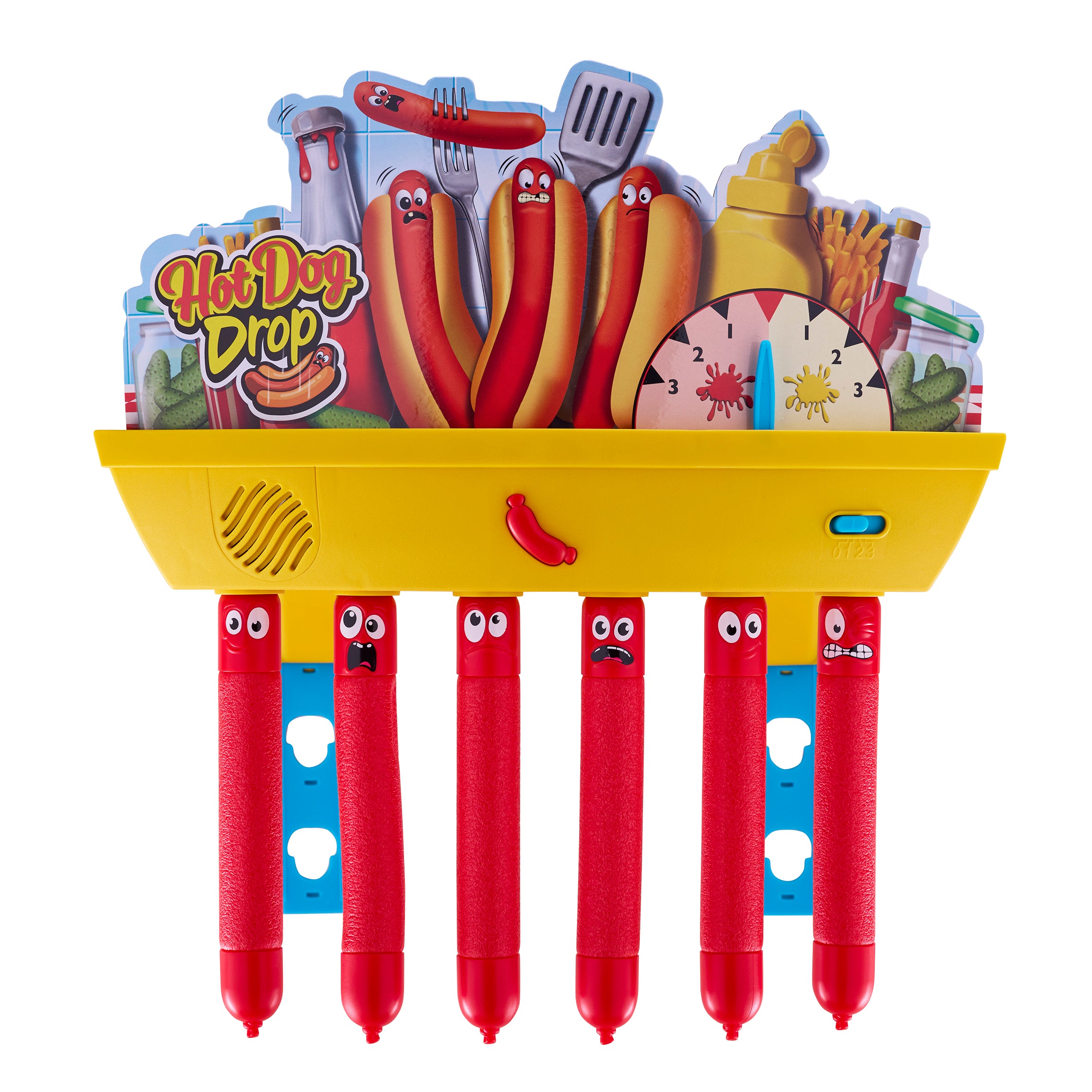 Character Hot Dog Drop Electronic Reaction Game