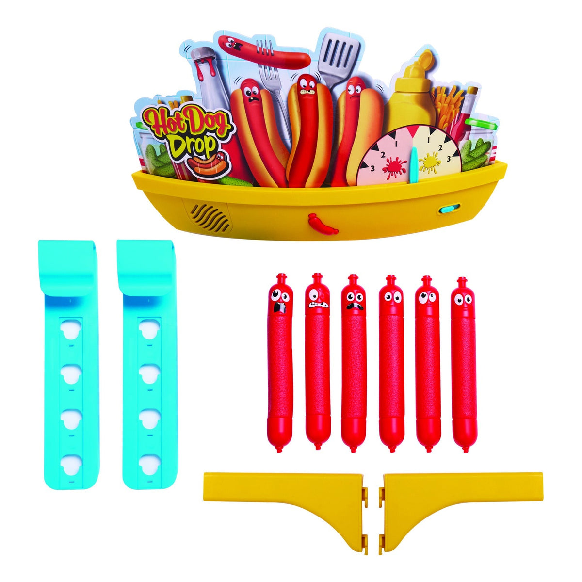 Character Hot Dog Drop Electronic Reaction Game