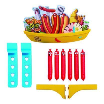 Character Hot Dog Drop Electronic Reaction Game