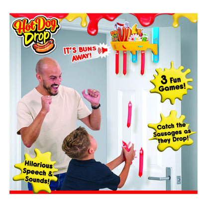 Character Hot Dog Drop Electronic Reaction Game