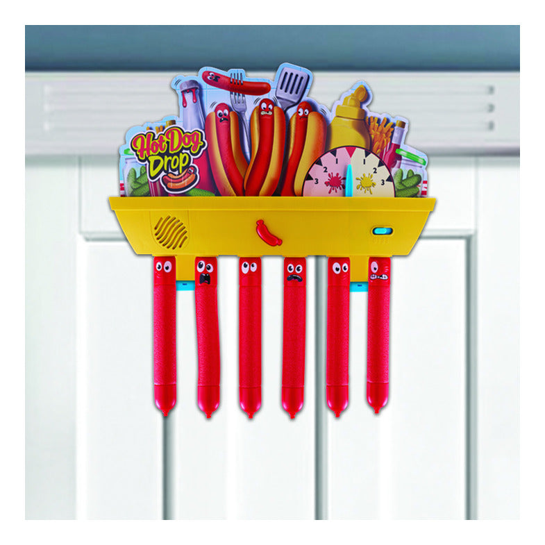 Character Hot Dog Drop Electronic Reaction Game