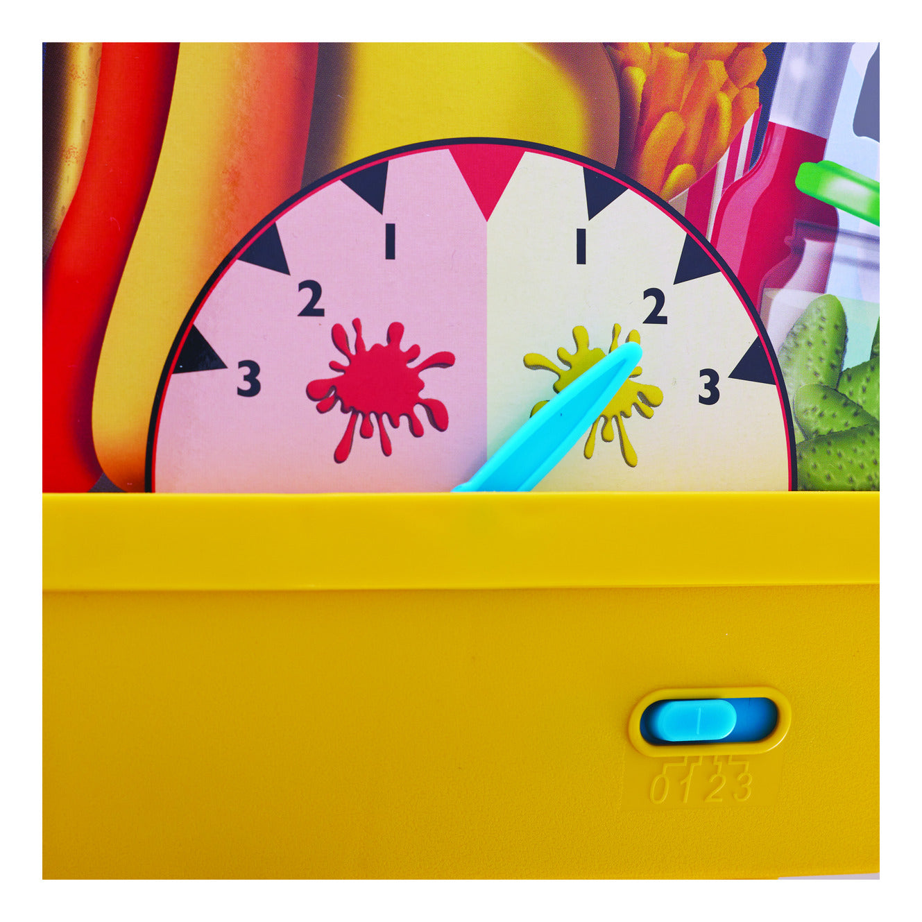 Character Hot Dog Drop Electronic Reaction Game