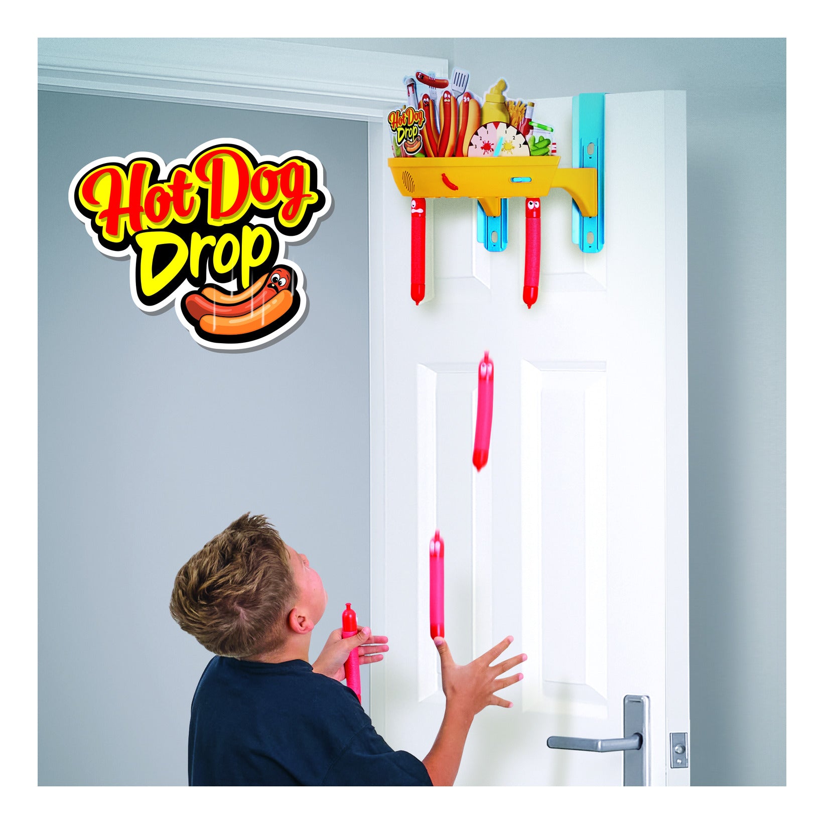 Character Hot Dog Drop Electronic Reaction Game