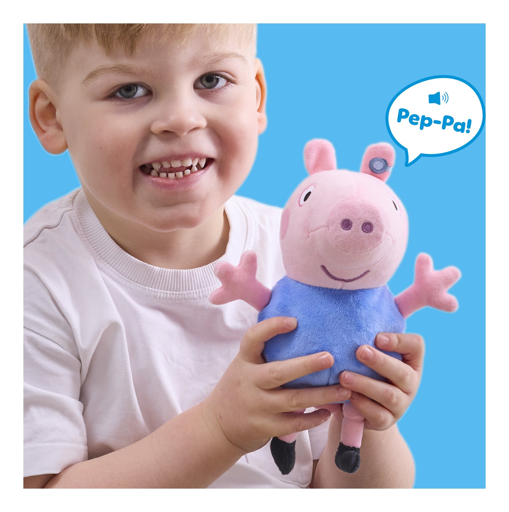 Peppa Pig Talking George Soft Toy with 7 Sounds
