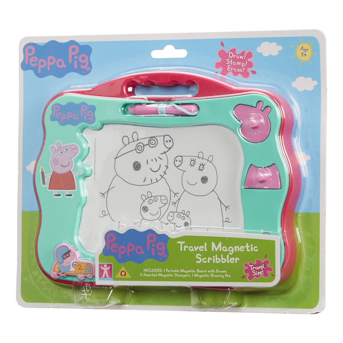 Peppa Pig Travel Magnetic Scribbler