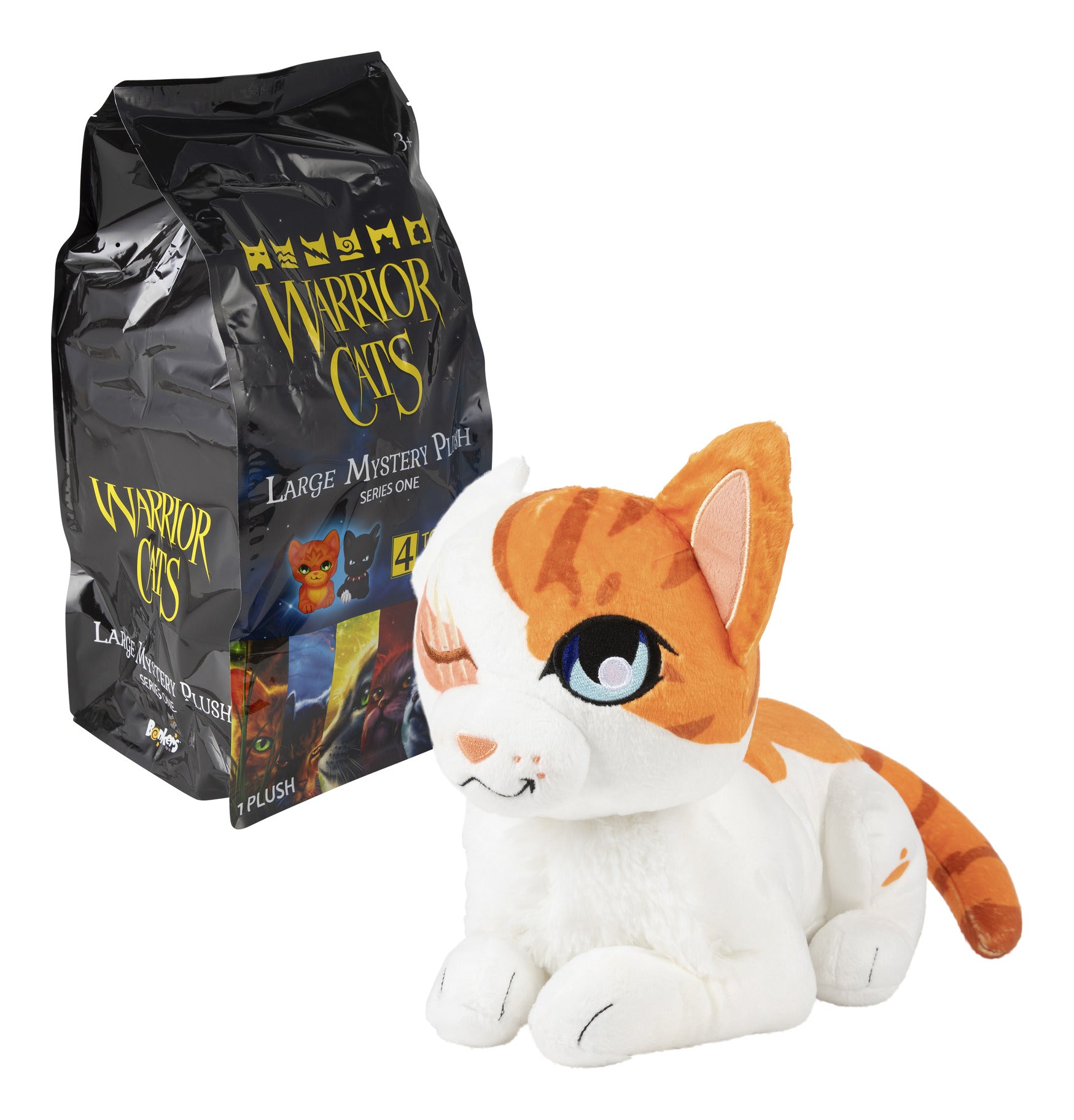 Warrior Cats Large Mystery Plush Series 1 – 11-Inch Random Character