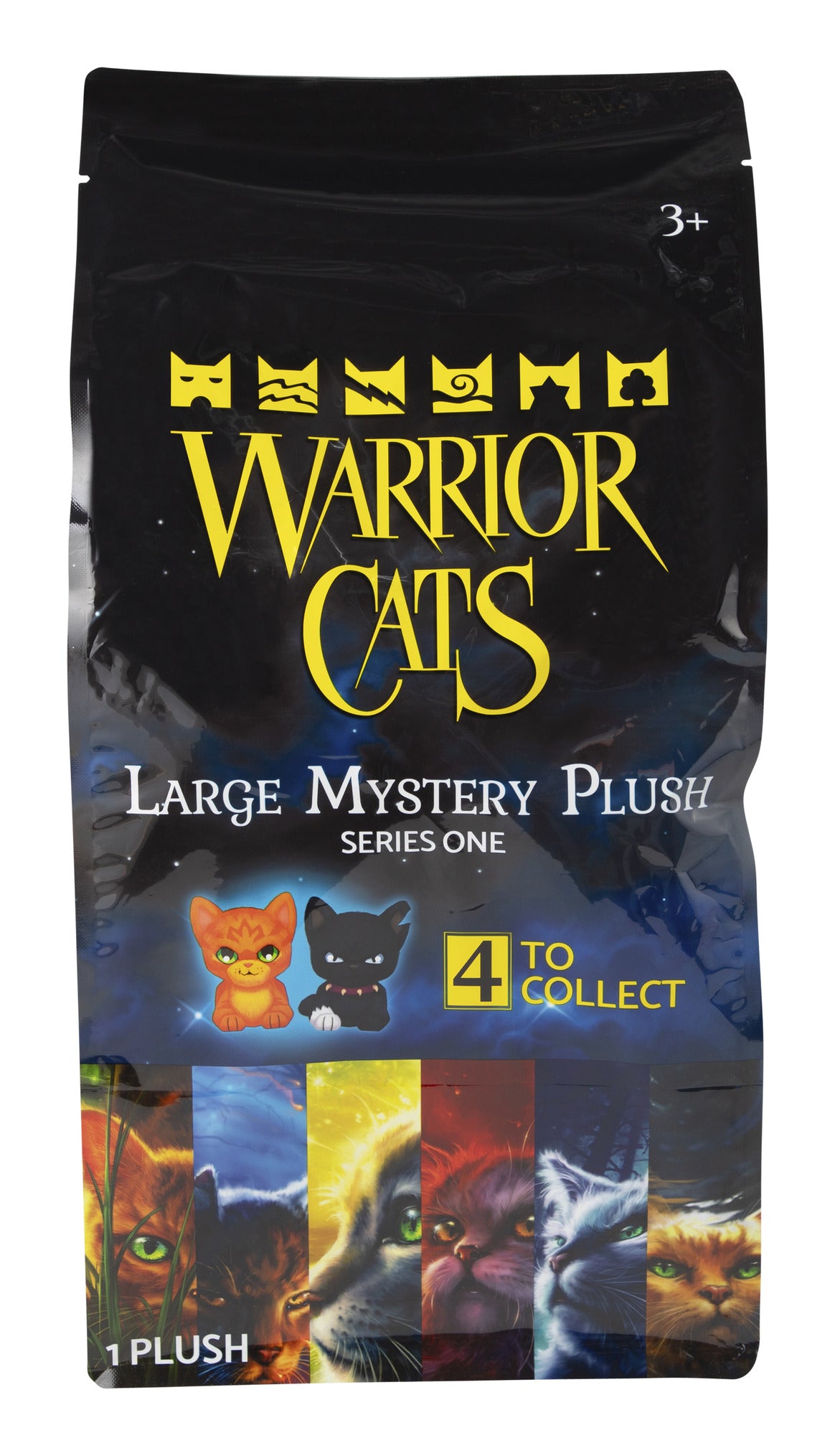 Warrior Cats Large Mystery Plush Series 1 – 11-Inch Random Character