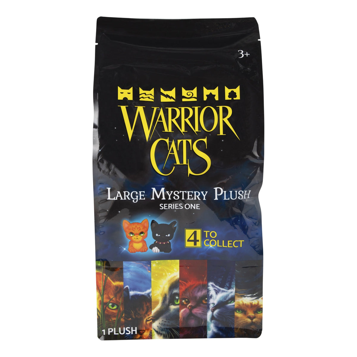 Warrior Cats Large Mystery Plush Series 1 – 11-Inch Random Character