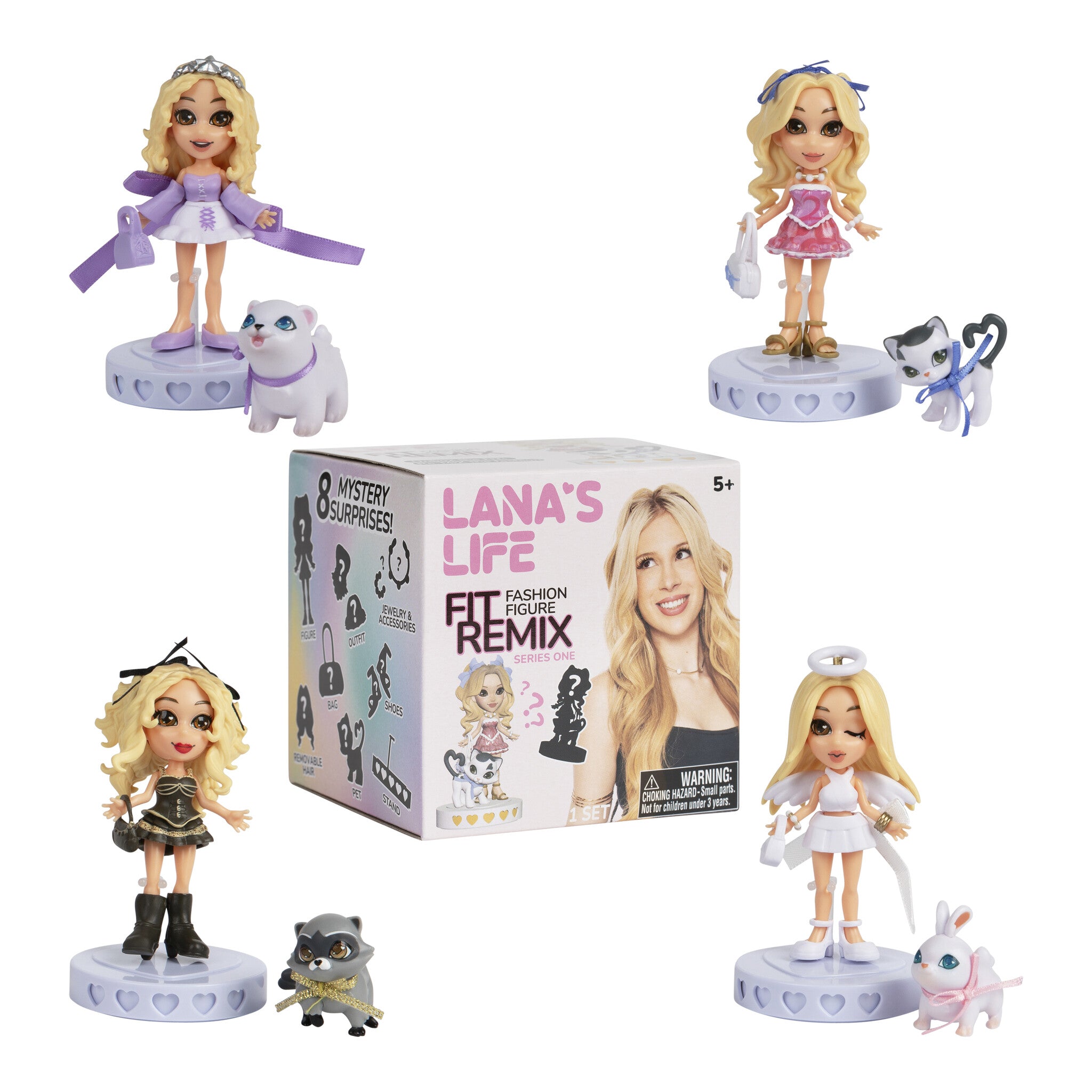 Lana's Life Styleverse Mini Fashion Figure with 8 Mystery Accessories