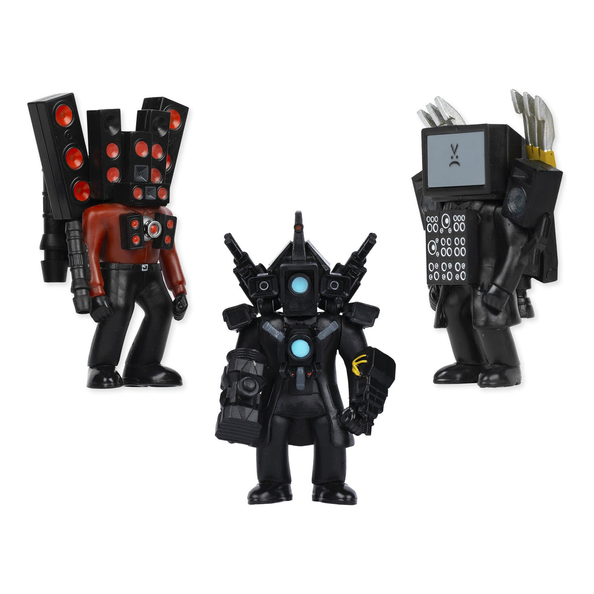Skibidi Toilet Titan Collection Series One 3-Pack Figures