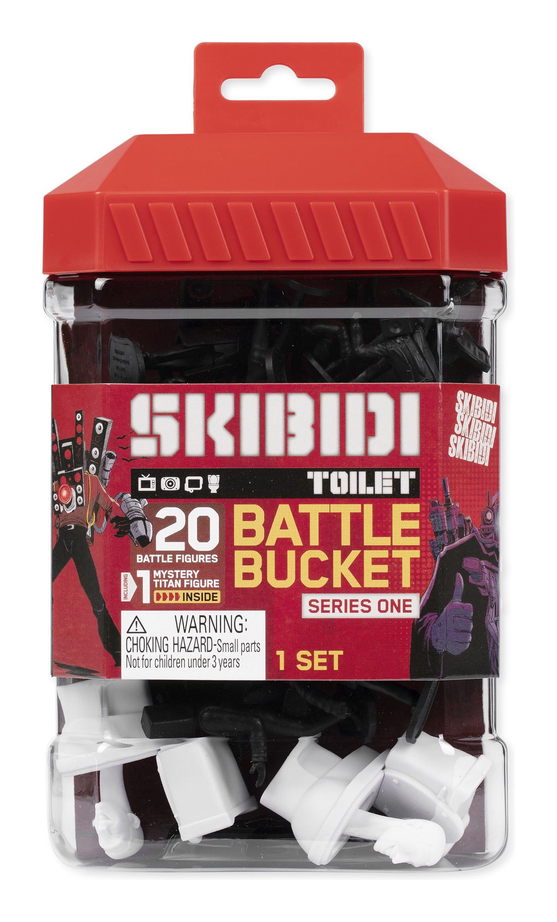 Skibidi Toilet Battle Bucket Series One – 20 Figures
