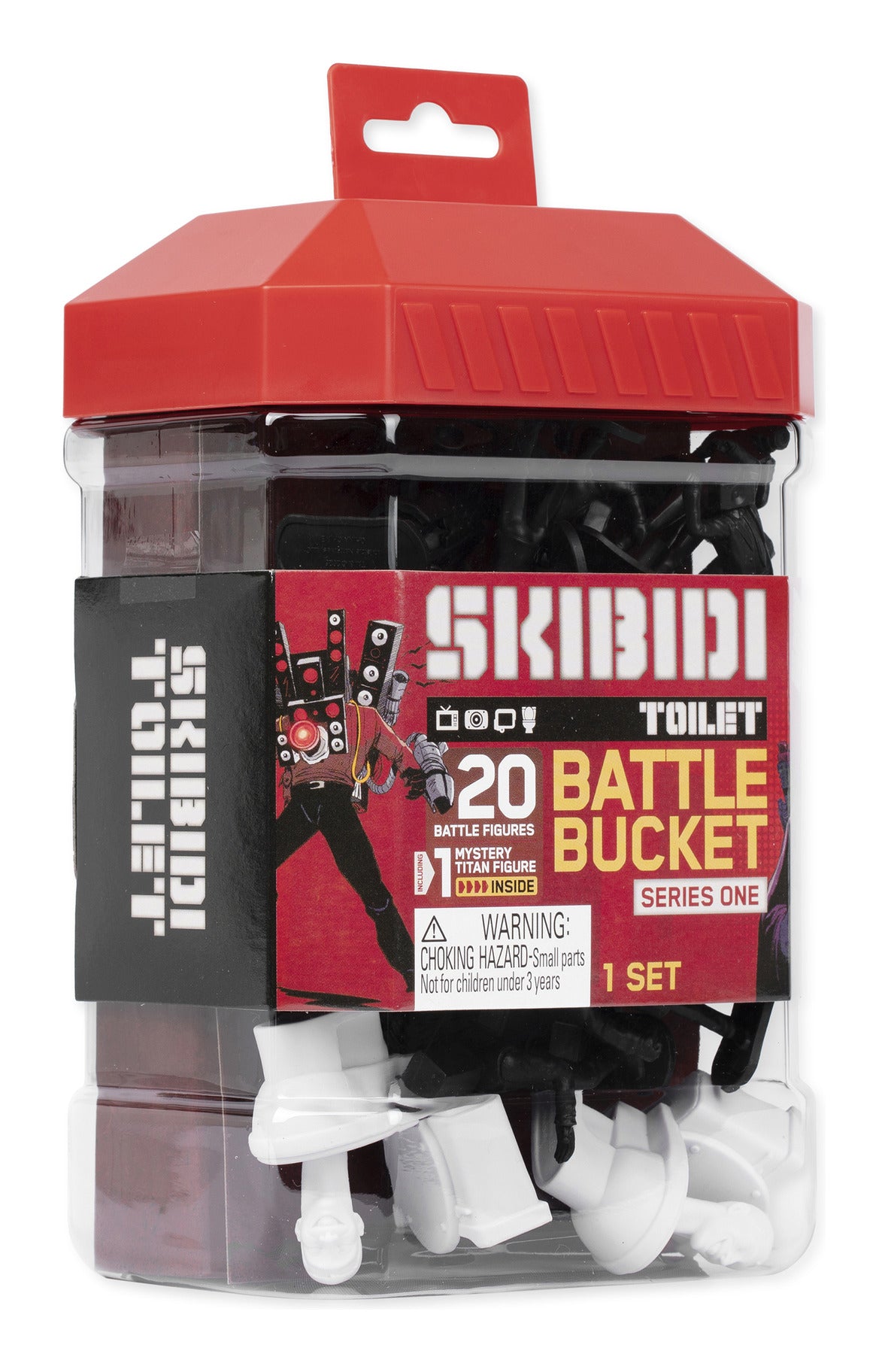 Skibidi Toilet Battle Bucket Series One – 20 Figures