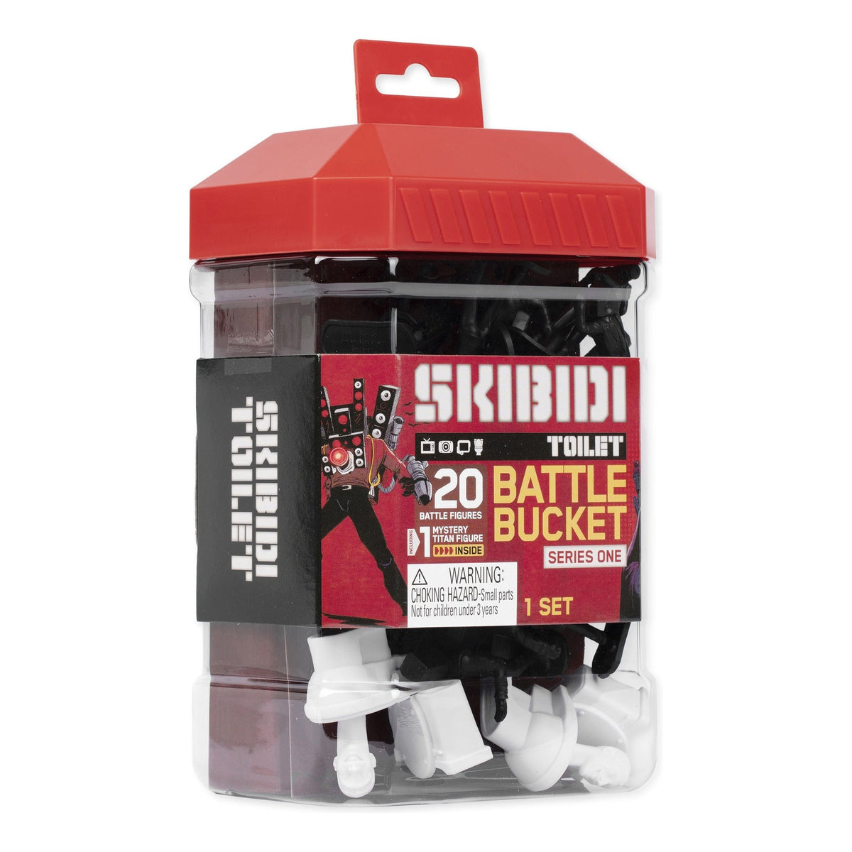Skibidi Toilet Battle Bucket Series One – 20 Figures