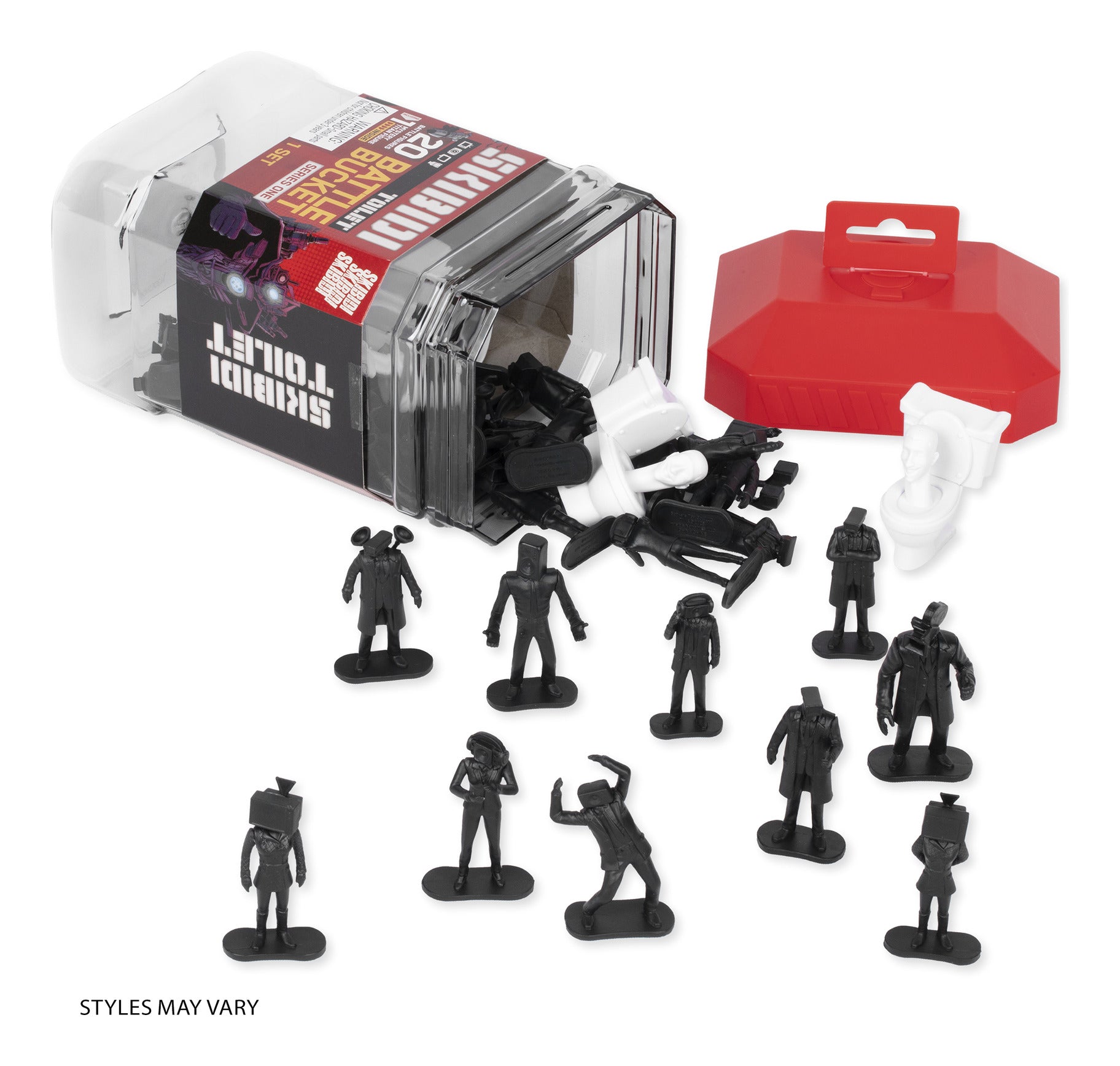 Skibidi Toilet Battle Bucket Series One – 20 Figures