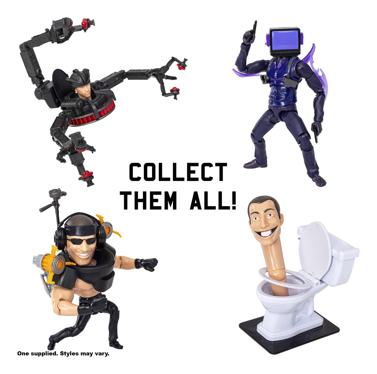 ** Skibidi Toilet Deluxe Figure Assortment S2
