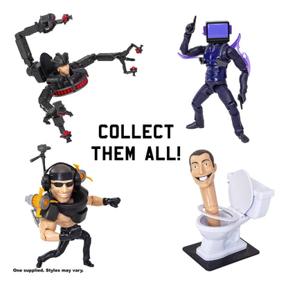 ** Skibidi Toilet Deluxe Figure Assortment S2