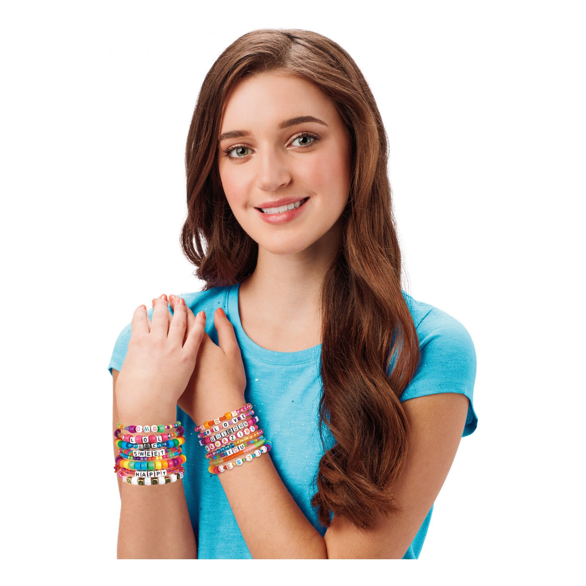 Shimmer ’n Sparkle ABC Fashion Bead Bracelet Kit