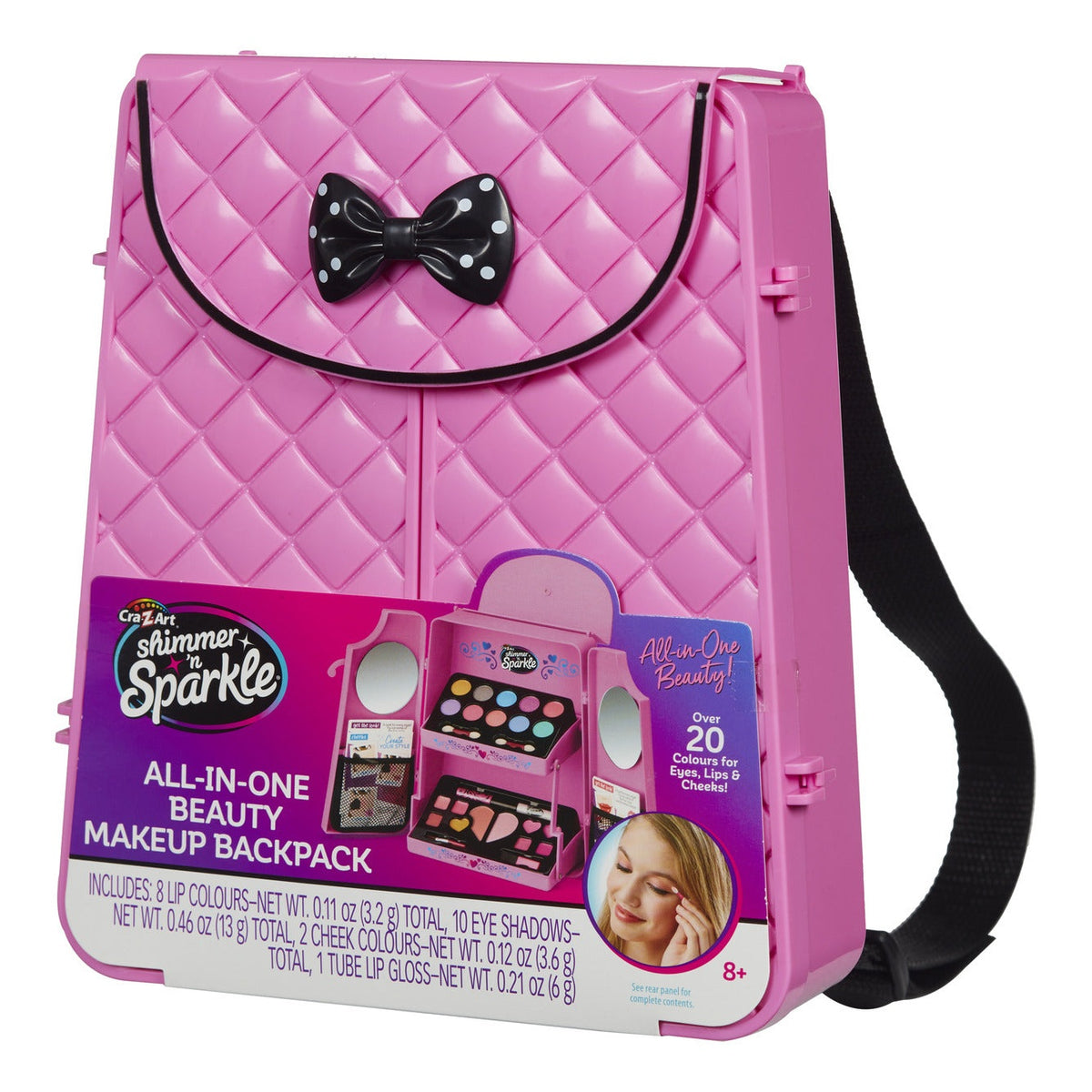 Shimmer 'n Sparkle All-in-One Beauty Make-Up Backpack