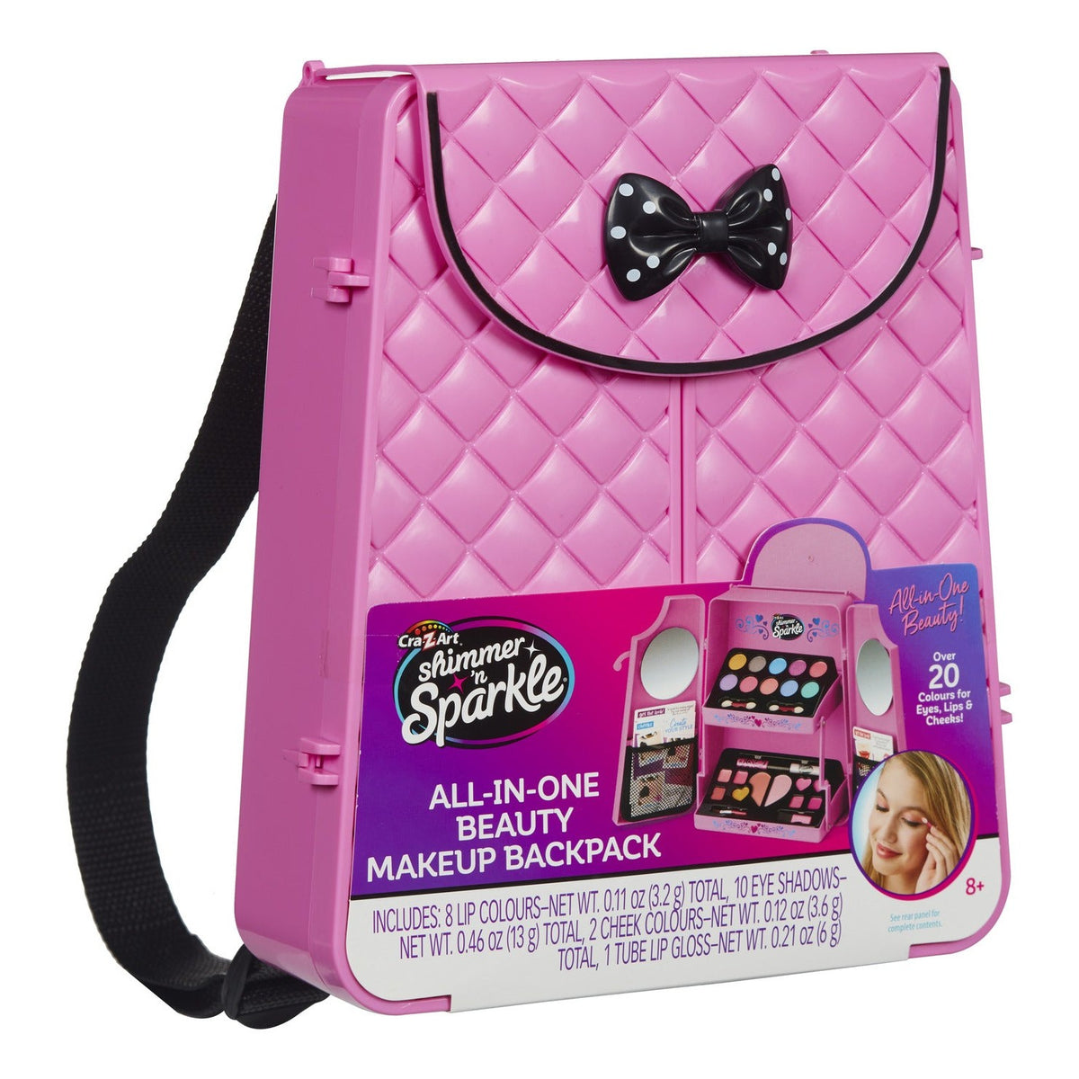 Shimmer 'n Sparkle All-in-One Beauty Make-Up Backpack