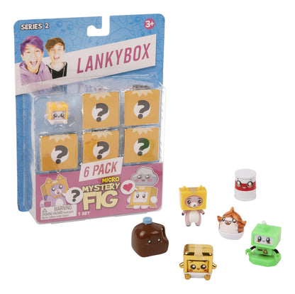 Lankybox Micro Figrure 6-Pack