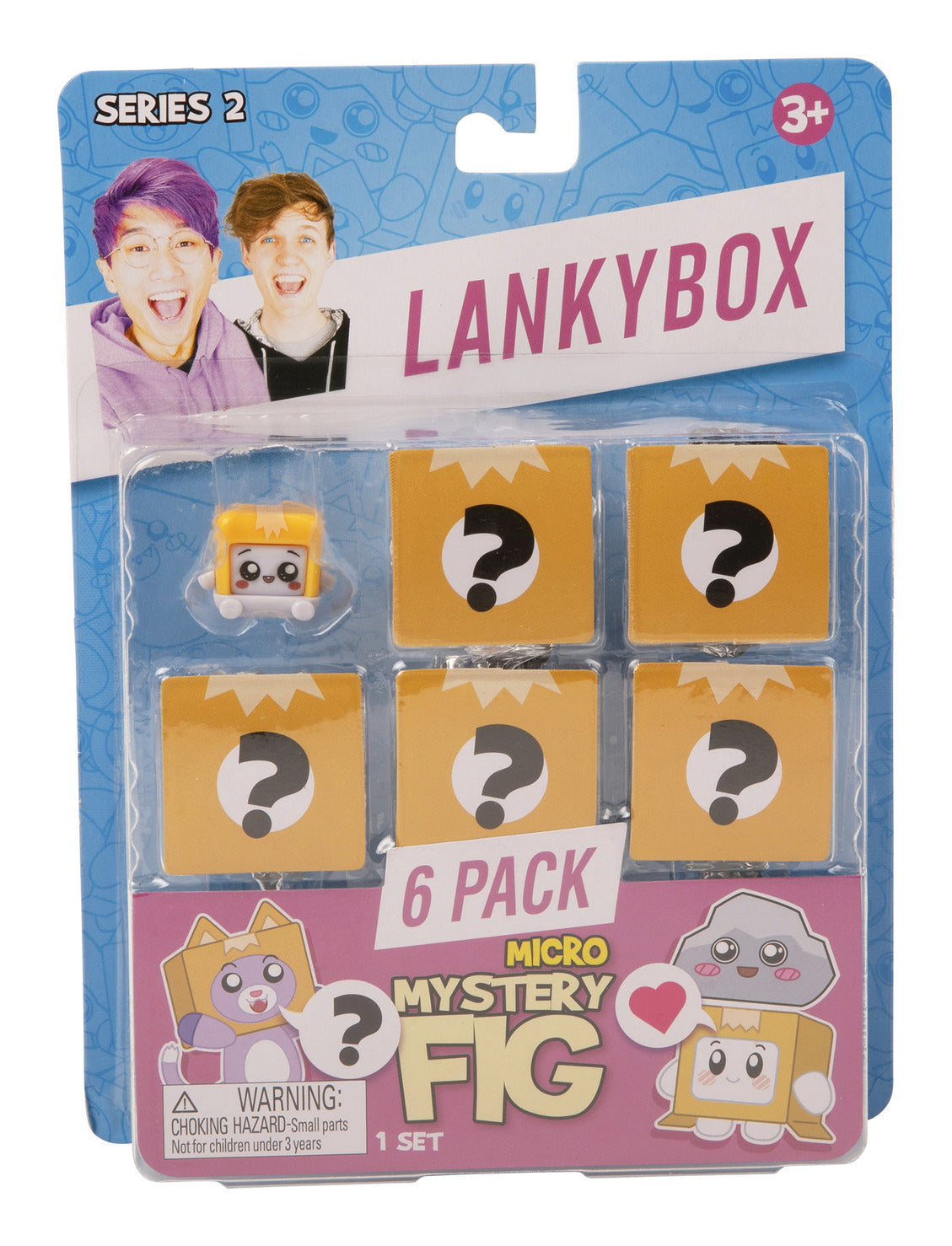 Lankybox Micro Figrure 6-Pack