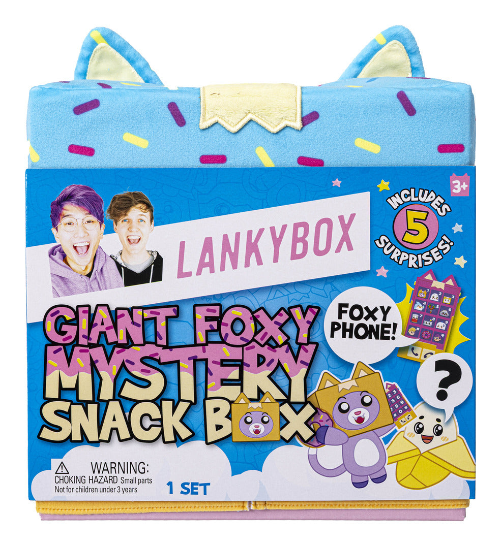 ** Lankybox Giant Foxy Surprise Snack Box