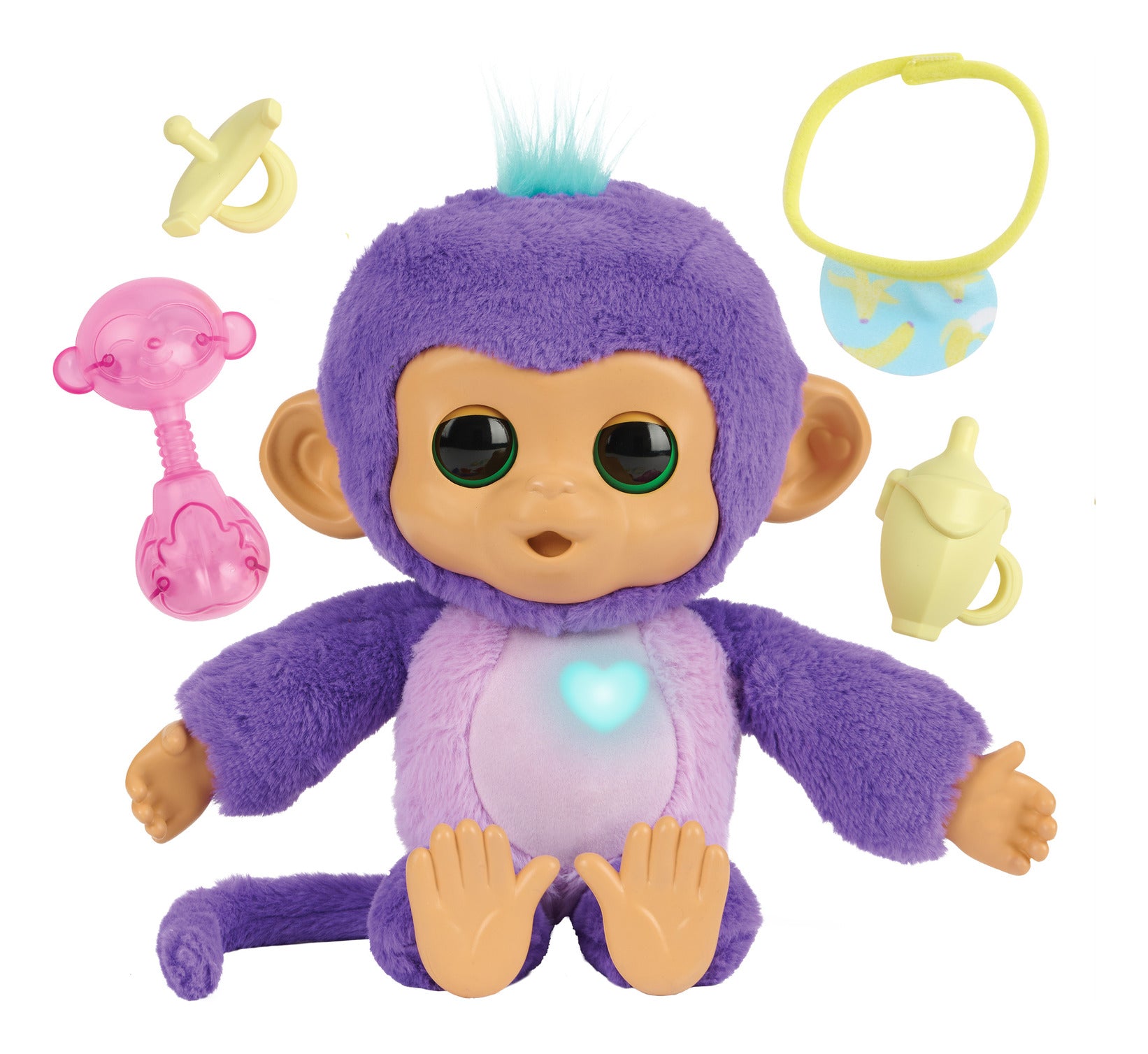 Fingerlings Care 'n' Cuddles Interactive Baby Monkey Sunny