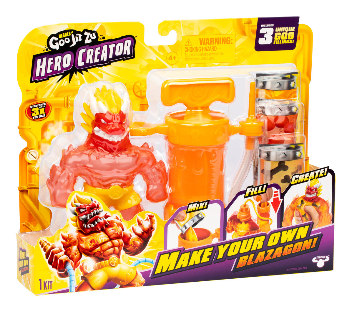 Heroes of Goo Jit Zu Blazagon Hero Creator Pack