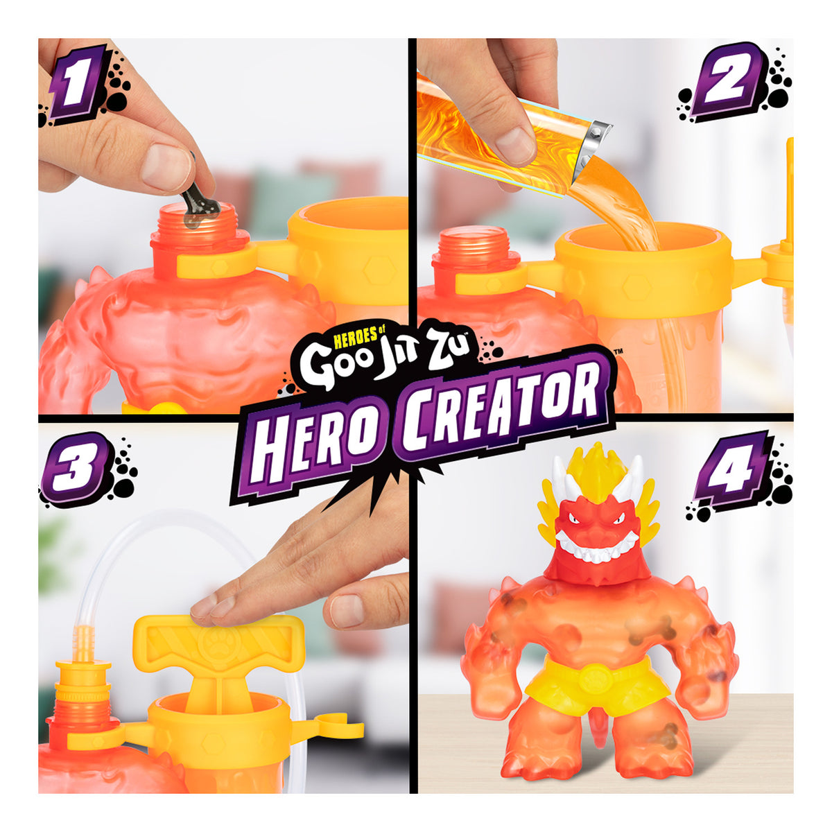 Heroes of Goo Jit Zu Blazagon Hero Creator Pack