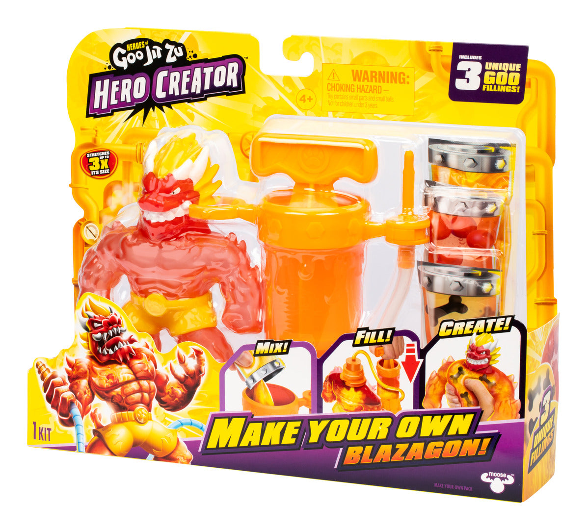 Heroes of Goo Jit Zu Blazagon Hero Creator Pack