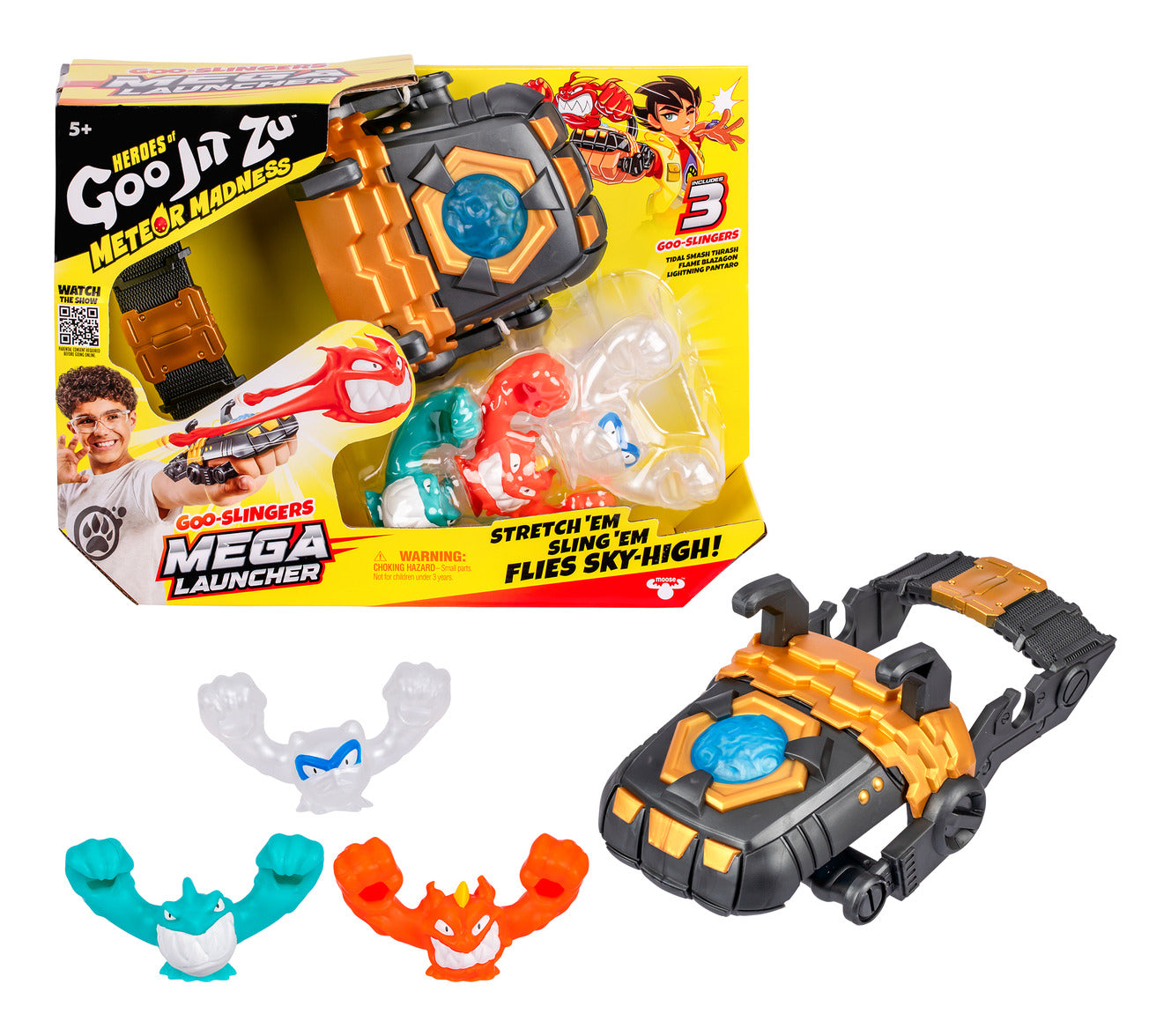 Heroes of Goo Jit Zu Meteor Madness Goo-Slingers Mega Launcher