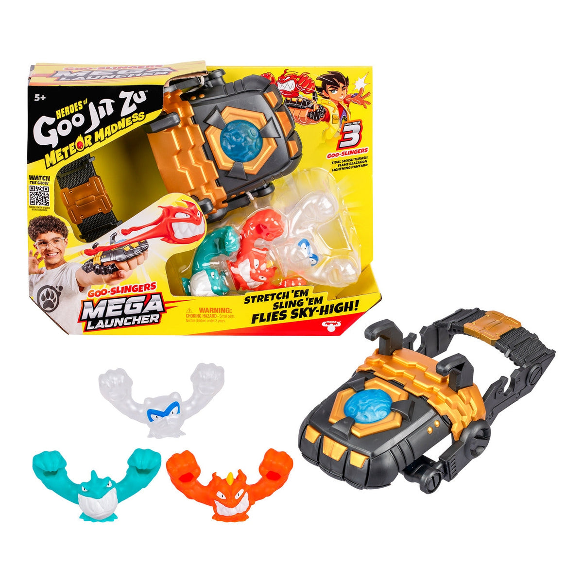Heroes of Goo Jit Zu Meteor Madness Goo-Slingers Mega Launcher