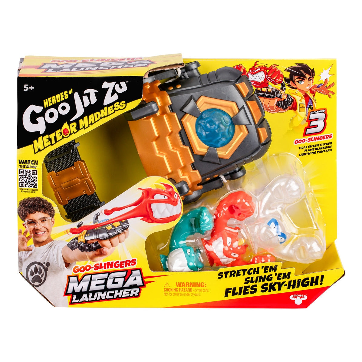 Heroes of Goo Jit Zu Meteor Madness Goo-Slingers Mega Launcher
