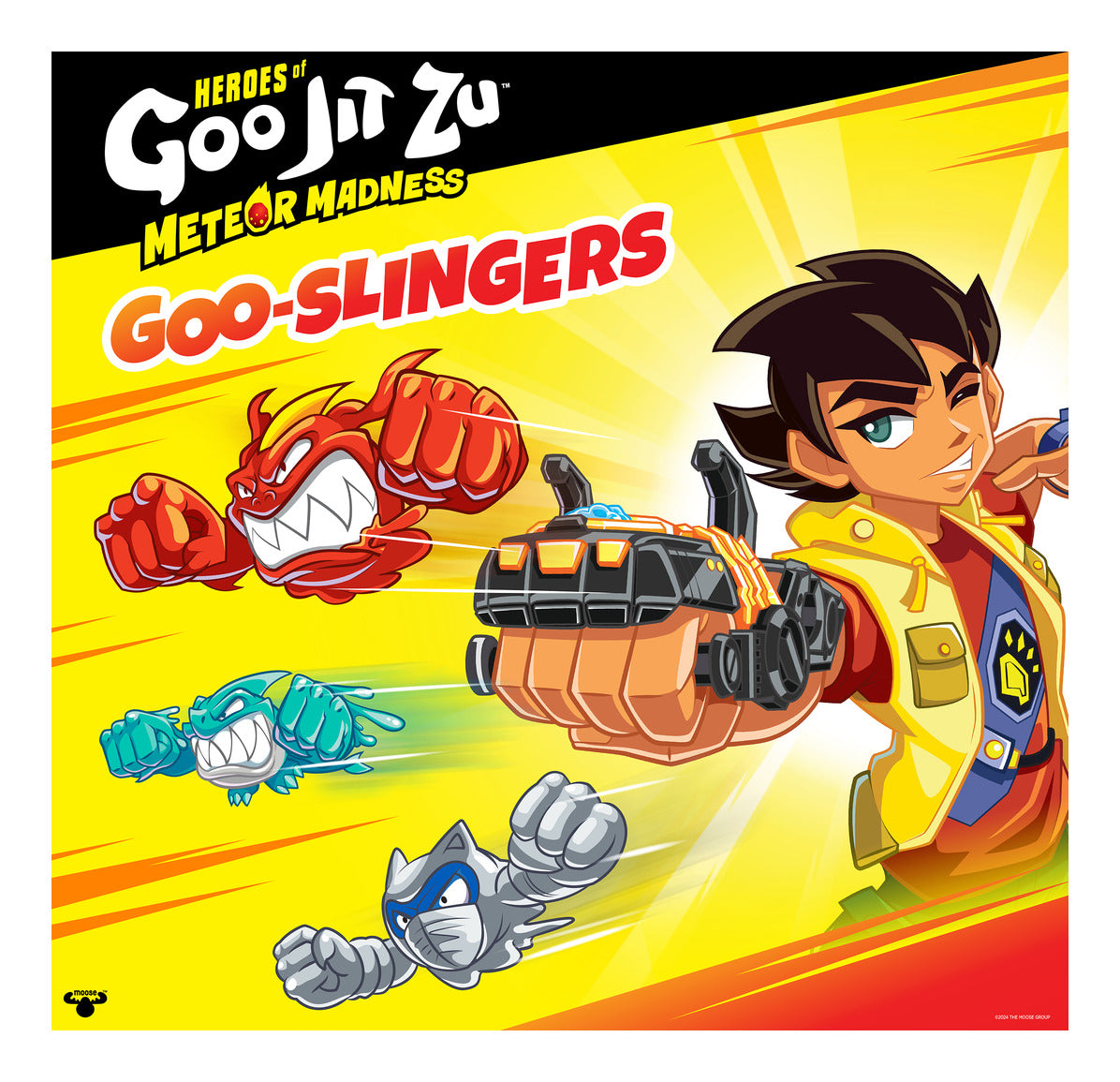 Heroes of Goo Jit Zu Meteor Madness Goo-Slingers Mega Launcher