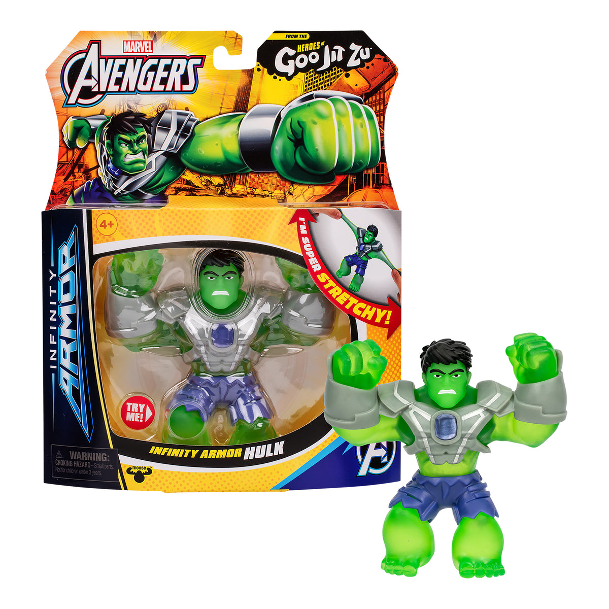 ** Heroes of Goo Jit Zu Marvel Infnty Armour H PK