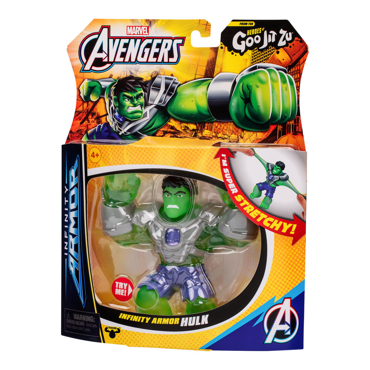 ** Heroes of Goo Jit Zu Marvel Infnty Armour H PK