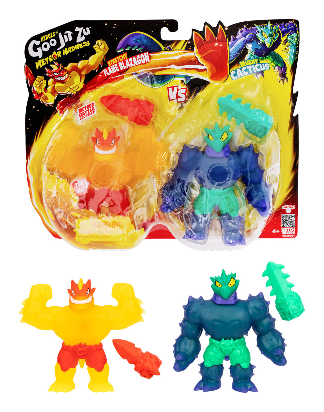 ** Heroes of Goo Jit Zu Meteor Madness Versus Pk